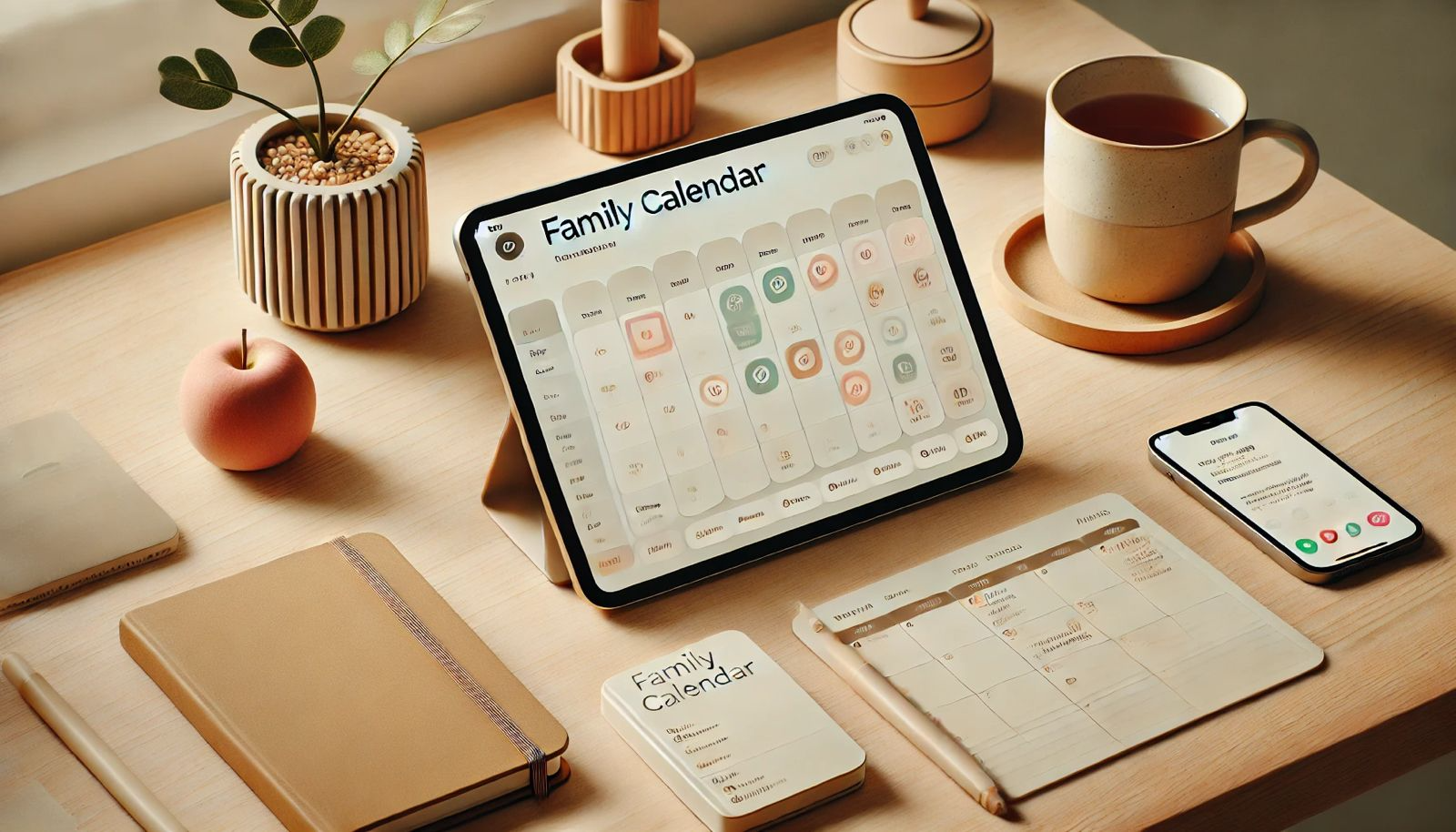 Familienkalender-App effektiv nutzen